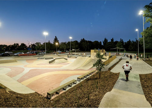 último caso de la compañía sobre RECONSTRUCCIÓN DE MASTERTON SKATEPARK
