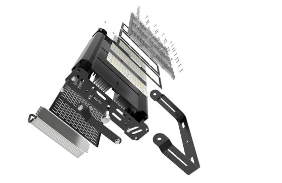 Accesorios de luces de inundación de la yarda de 80W-250W IP65 LED multiusos