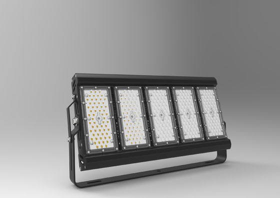 Material de aluminio de inundación de IP65 80W-250W LED de la luz de la serie al aire libre de OpBOX