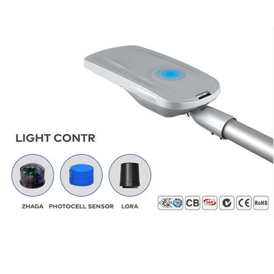 prenda impermeable de la base IP66 de la nema de las luces de calle del control de 25W LED Smart